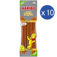 하리보 발라 스틱스 콜라 빨대 젤리 200g 10개 Haribo Balla Stixx Cola veggie