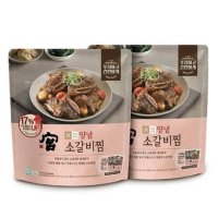 궁 양념 소갈비찜 800g x 2 x 2팩