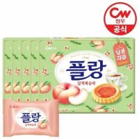 CW청우 플랑 납작복숭아160g 5박스