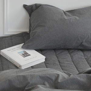 [sc3121] 바이오워싱 피그먼트 린넨 30수 차콜