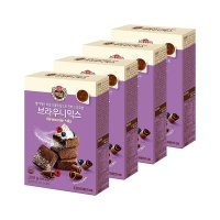 백설 브라우니믹스 320g x4개 초콜릿/빼빼로/빵만들기