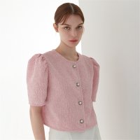 CAMINO 카미노 TWEED PUFF JACKET