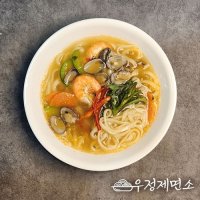 [T][우정제면소] 멸치맛 칼국수 6인분세트 (생면1kg+스프6봉)