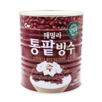 CW 청우 팥빙수팥 빙수재료 단팥 패밀리통팥빙수3kg