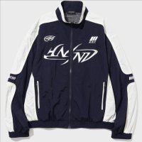 [낫포너드] Tribal Logo Nylon Racing Jacket - Navy