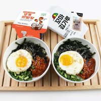 정옥 국산 멍게비빔장세트 김가루 참기름