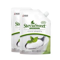 펄세스 스테비아 스위트 설탕 대체 감미료 대용량 - 스테비아 스위트 파우치 400g x 2개