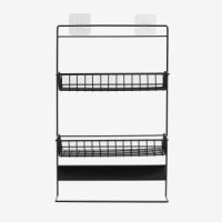 TREE 벽선반 냉장고걸이 무타공 2단 선반 정리용품