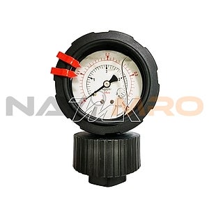 MK PP 격막식 오일충만 압력계 (60파이)