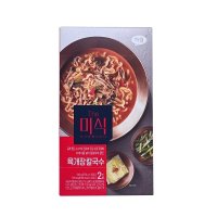 하림 더미식 육개장 칼국수 270G x 2입 1개