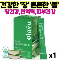 뉴트리커먼 오라뷰 먹는 알로에 젤리 스틱 베라겔 420mg 면역력증진 피부관리 면역다당체 맛있는 알로에 겔 건강증진 콜라겐 히알루론산 장건강 식품  1박스(15포)  20g  1개