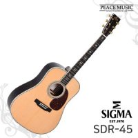 시그마 어쿠스틱 통기타 올솔리드 드레드넛바디 로즈우드 SIGMA SDR-45 SDR45