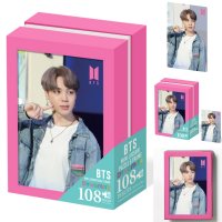 BTS 직소 퍼즐 액자 지민 108pcs 방탄 소년단 다이너마이트 사진 굿즈 아이돌 포토 카드 팬