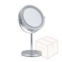 마켓프리 LED 확대 거울 화장대LED거울 탁상용거울 화장거울