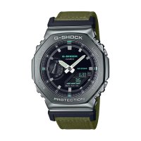 G-SHOCK 지샥 지얄오크 메탈 케이스 페브릭 밴드 GM-2100CB-3ADR