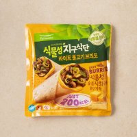 가능상품 풀무원 식물성 라이트 불고기 브리또 330g