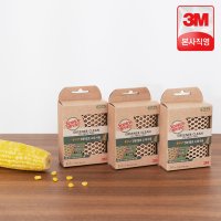 3M 수세미 제로웨이스트 그리너클린 옥수수 3중 그물망사 9개 2+1입 x 3개