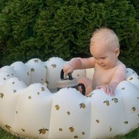 소형 아기 유아 영아 볼풀 놀이 놀이터 안전가드 파티션 공간 목욕