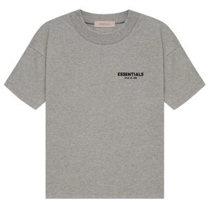 피어오브갓 에센셜 더 코어 컬렉션 티셔츠 다크 오트밀 남성 티셔츠 125SU224108F 462