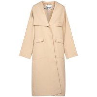 GANNI 가니 Heavy twill oversized trench coat153817