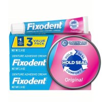 Fixodent 컴플리트 오리지널 틀니 접착 크림 68 0g 3팩