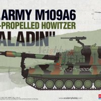 아카데미 밀리터리 13515 한정판 1 35 US Army Self-Propelled Howitzer Paladin M109A6