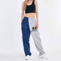 살롱드키  SDKII Divided Line Track Pants Grey/Navy