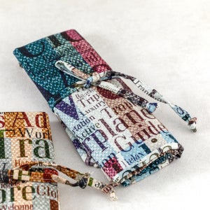 빈티지 스타일 붓 집(붓, 연필 케이스) 6가지 디자인, 아르떼나인