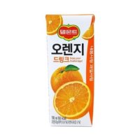 롯데칠성 델몬트 오렌지주스 파인애플주스 190ML 각 24개 총48개