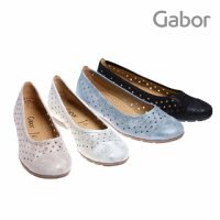 Gabor 가버 펀칭 플랫 로퍼 GH84 169