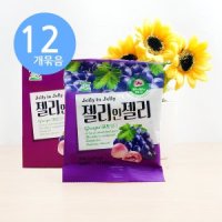 서주 젤리인 젤리 포도 23g x12개