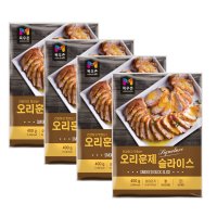 목우촌 훈제 오리 슬라이스 400g X 4팩 오리 훈제 고기 로스 구이