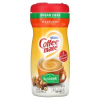 Coffee Mate 파우더 커피 크리머 설탕 무함유 헤이즐넛맛 289 1g10 2oz