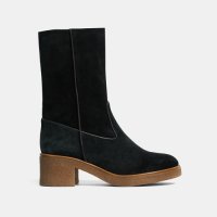 띠어리 띠어리Theory Crepe Bootie in Suede