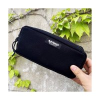 바이모스 BYMOSS Cotton 심플파우치-블랙 Cotton simple pouch -