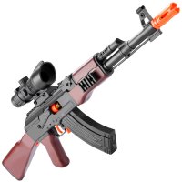 너프건 AK47 총 더블배럴 장난감 엘리트 총알 M416 스펀지총 소프트 어린이선물