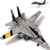 아카데미과학 1of144 미해군 톰캣 졸리 로저스 깔끔이마트 F-14A VF-84