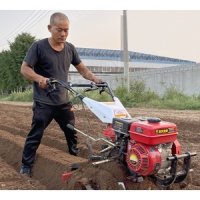 한국관리기 쟁기 주말농장 휴립기 텃밭이앙기 경작기-가솔린170 회전식경운기