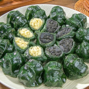 고흥해풍쑥으로 빚은 쑥송편2종