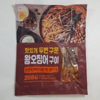 정화 왕오징어구이 200g 맛있게 두번 구운 왕오징어구이 오징어본연의맛 바로먹는 안주간식