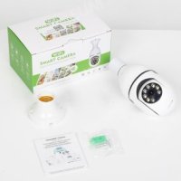 노브랜드 무선CCTV 현관 홈 무선 와이파이 실시간 IP -화이트 카메라 128G