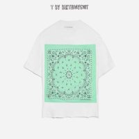 벌스데이수트 T by BIRTHDAYSUIT USA Bandana T-Shirt Mint