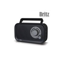 BZ-R410 블랙 아날로그 레트로 FM 휴대용 라디오