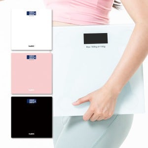 휴비딕 가정용 디지털 체중계 HUS-309 몸무게 정밀측정 실내온도 표시기능