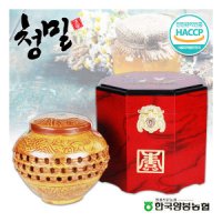 청밀 도자기 토산꿀 선물세트 1kg