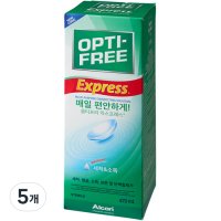 옵티프리 익스프레스 렌즈세정액  470ml  5개