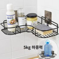 무타공 철제 코너 선반 욕실 주방 다용도