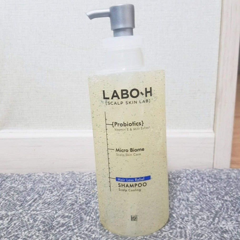 <b>라보에이치 프로바이오틱스</b> 탈모증상완화 샴푸 두피쿨링  1개  400ml