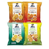 퀘이커 4가지맛 라이스 크리스피 버라이어티 팩 30팩 Quaker Rice Crisps Variety Pack