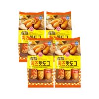 오뚜기 맛있는 치즈 핫도그 5개입 X 4봉